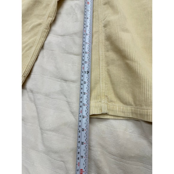 BDG Urban Outfitters High & Wide Corduroy Pants Cream Beige Women Size 28 NWT - Picture 6 of 9